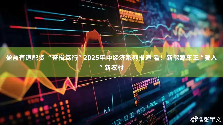 盈盈有道配资 “奋楫笃行”2025年中经济系列报道 看！新能源车正“驶入”新农村